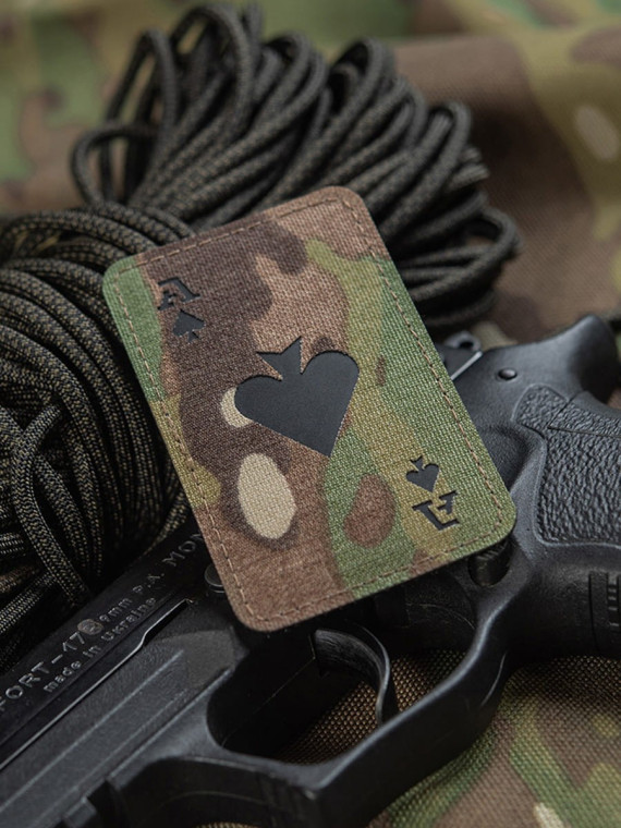 M-TAC Naszywka Ace Of Spades Laser Cut Multicam