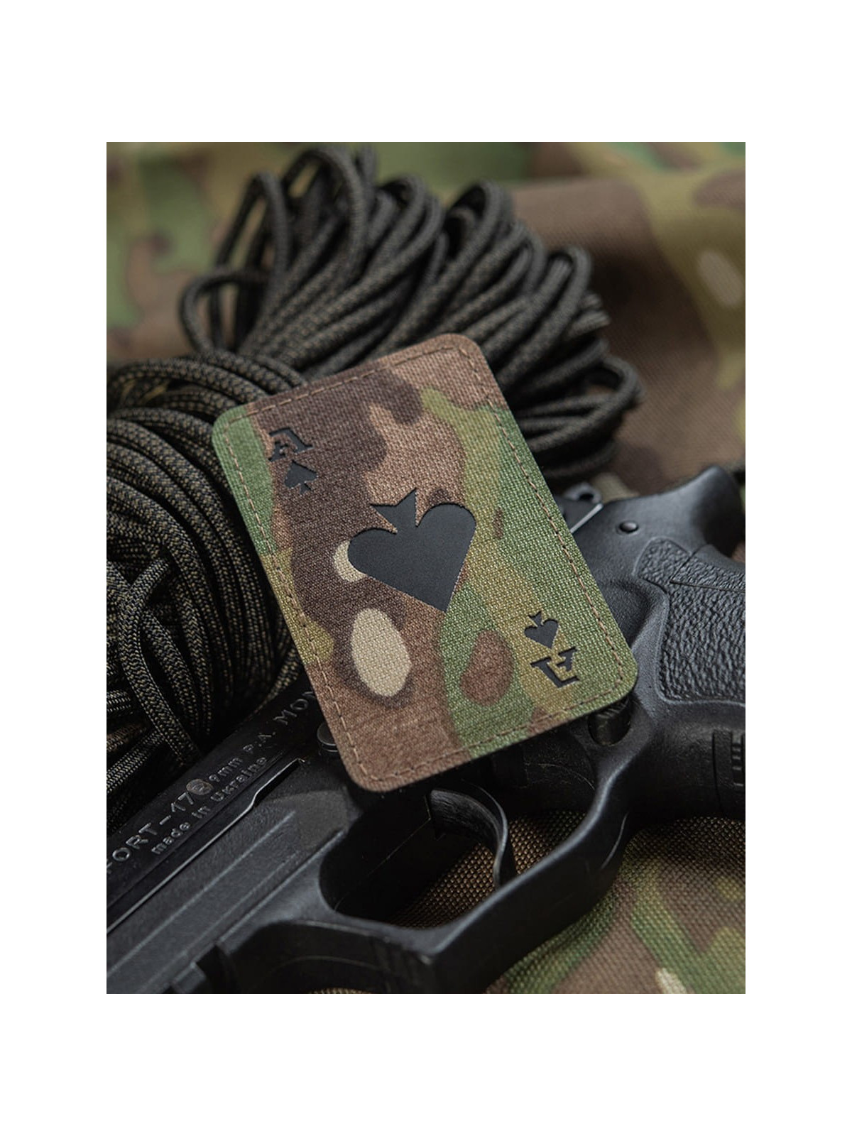 M-TAC Naszywka Ace Of Spades Laser Cut Multicam