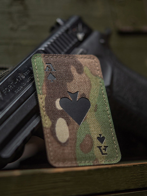 M-TAC Naszywka Ace Of Spades Laser Cut Multicam
