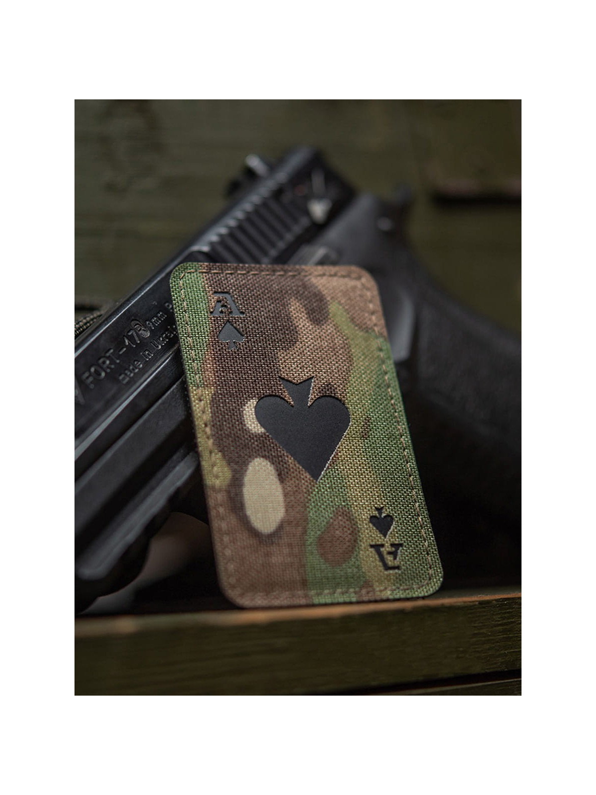 M-TAC Naszywka Ace Of Spades Laser Cut Multicam