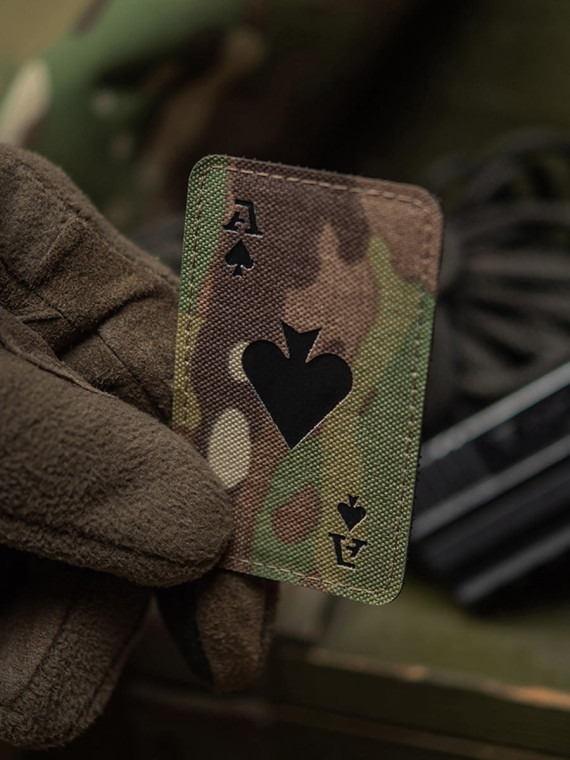 M-TAC Naszywka Ace Of Spades Laser Cut Multicam