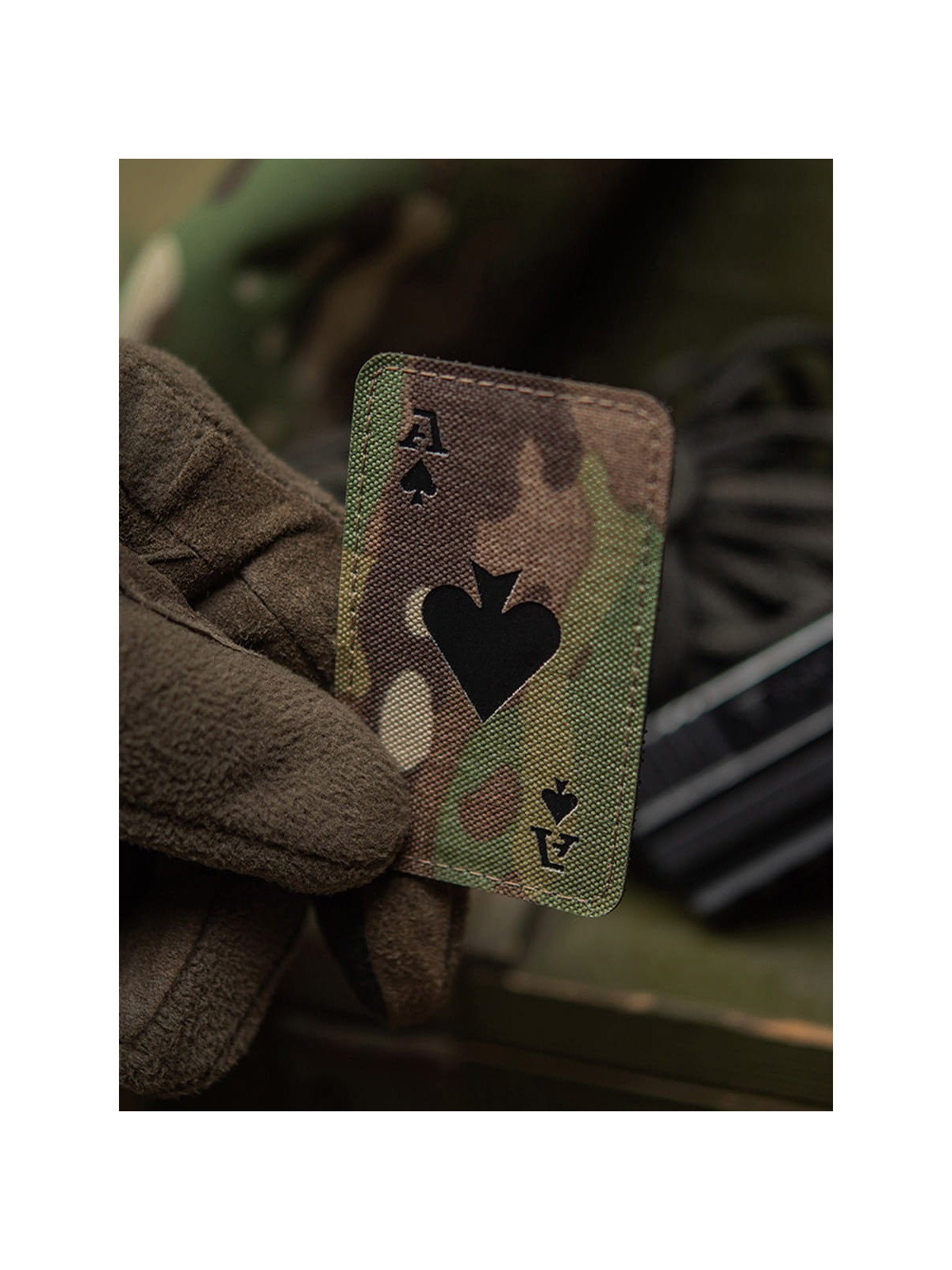 M-TAC Naszywka Ace Of Spades Laser Cut Multicam