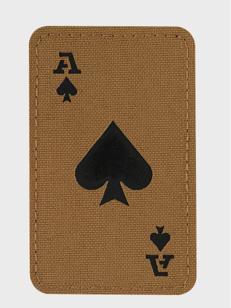 M-TAC Naszywka Ace Of Spades Laser Cut Coyote
