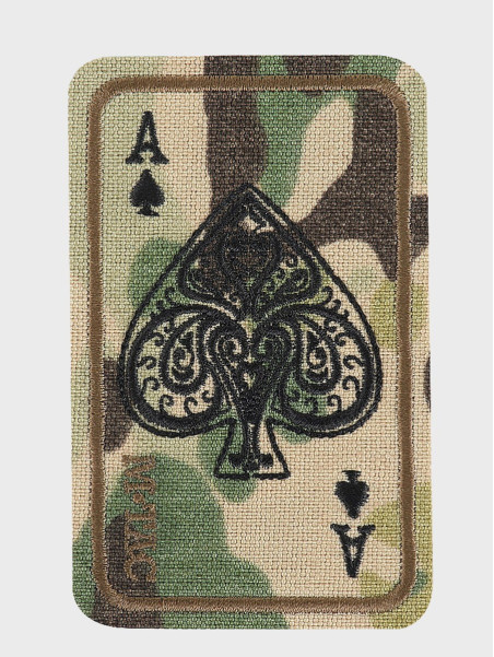 M-TAC Naszywka Ace Of Spades Haftowana Multicam