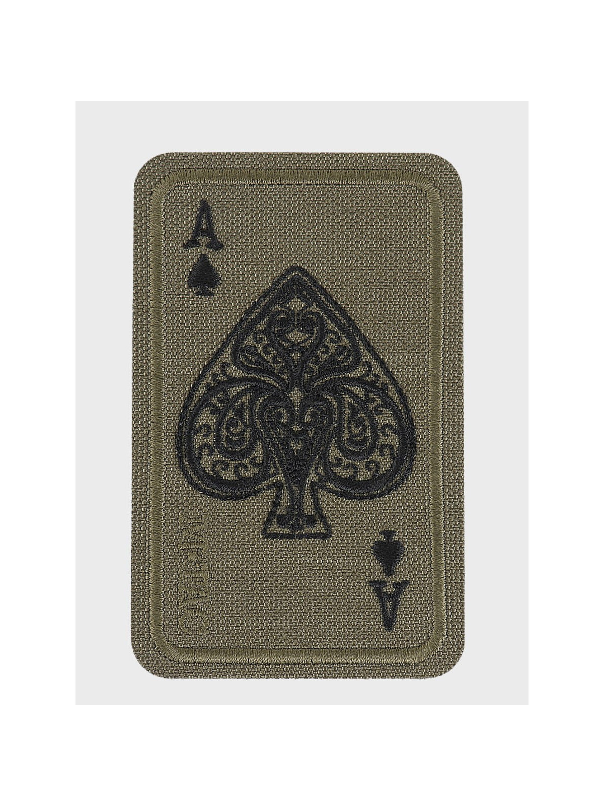 M-TAC Naszywka Ace Of Spades Haftowana oliwkowa