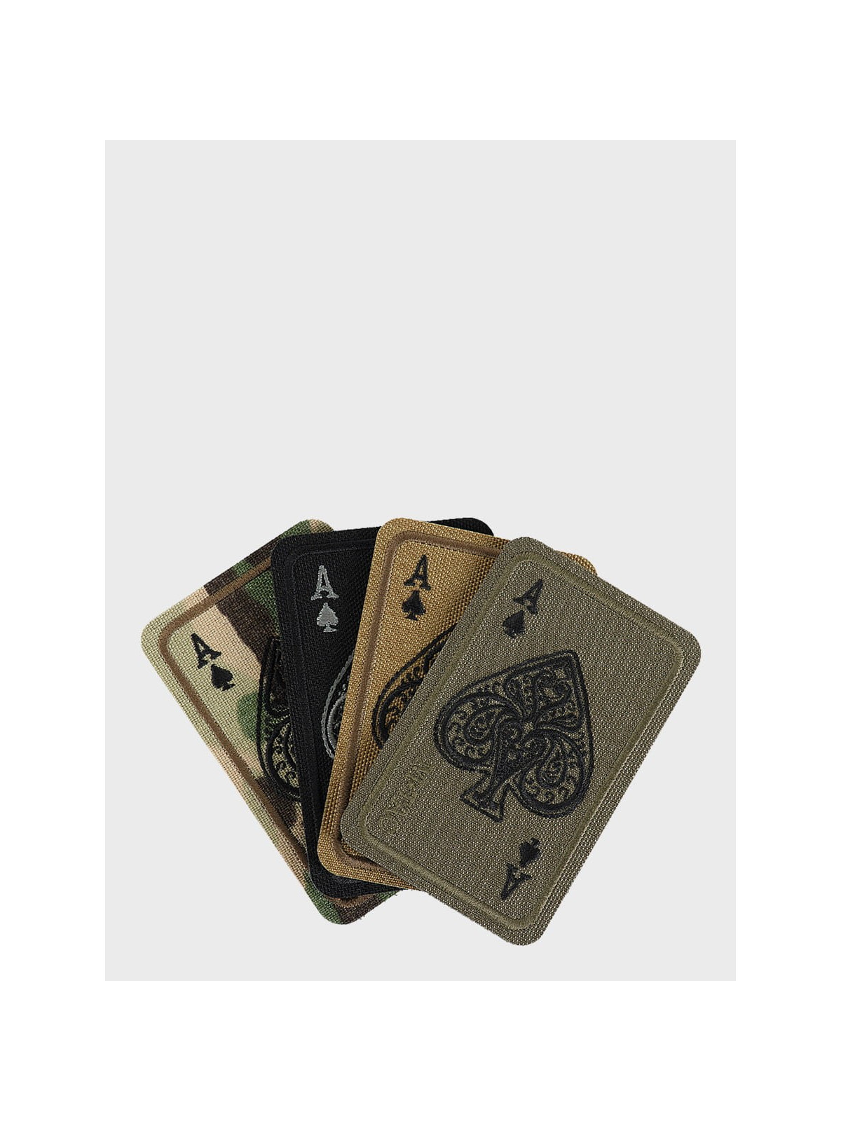 M-TAC Naszywka Ace Of Spades Haftowana oliwkowa
