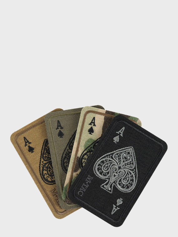 M-TAC Naszywka Ace Of Spades Haftowana Czarna