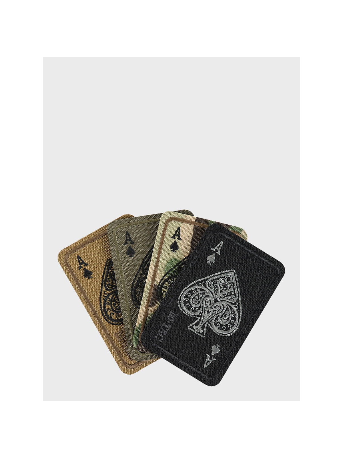 M-TAC Naszywka Ace Of Spades Haftowana Czarna