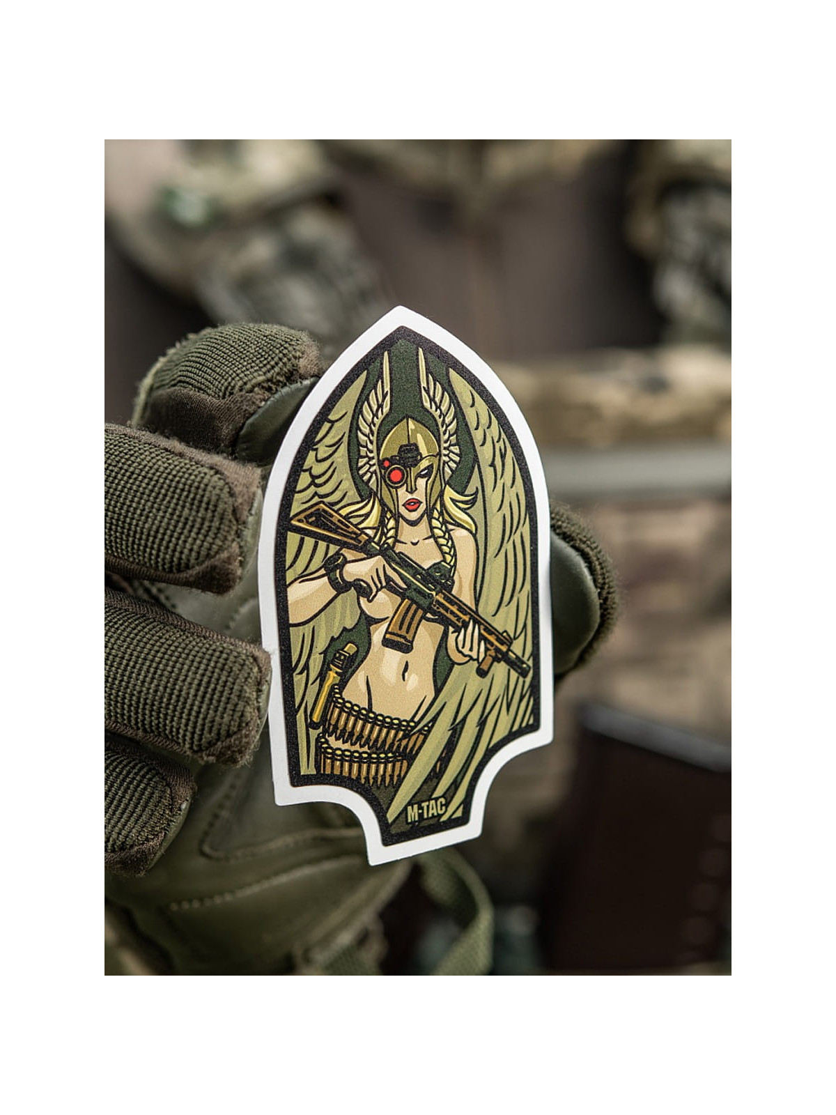 M-TAC Naklejka Valkyrie Oliwkowa