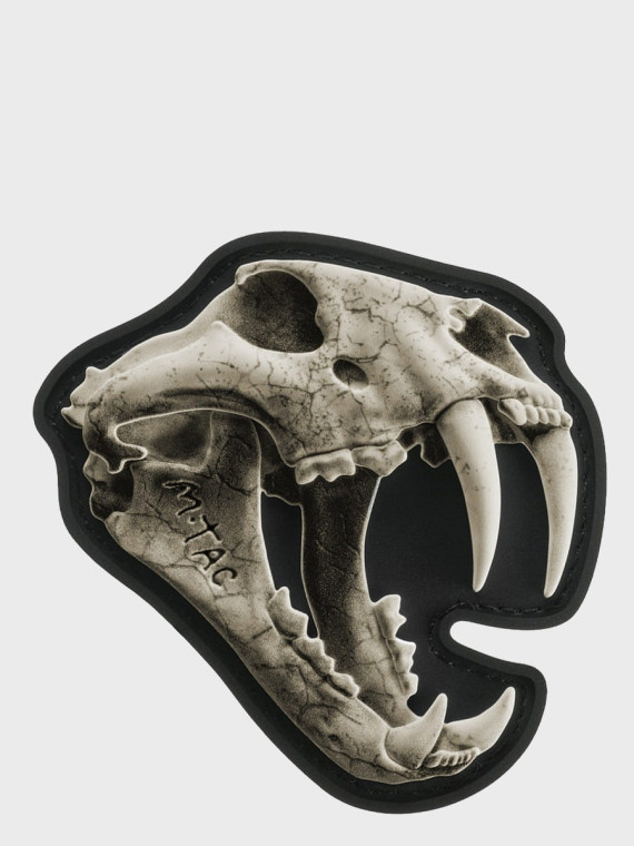 M-TAC Naszywka 3D Old Tiger PVC Ivory