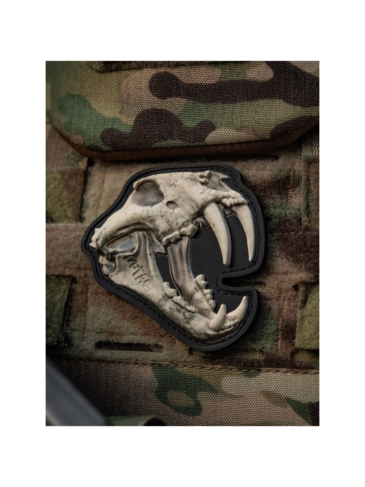 M-TAC Naszywka 3D Old Tiger PVC Ivory