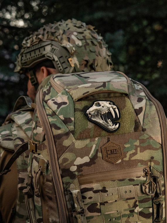 M-TAC Naszywka 3D Old Tiger PVC Ivory