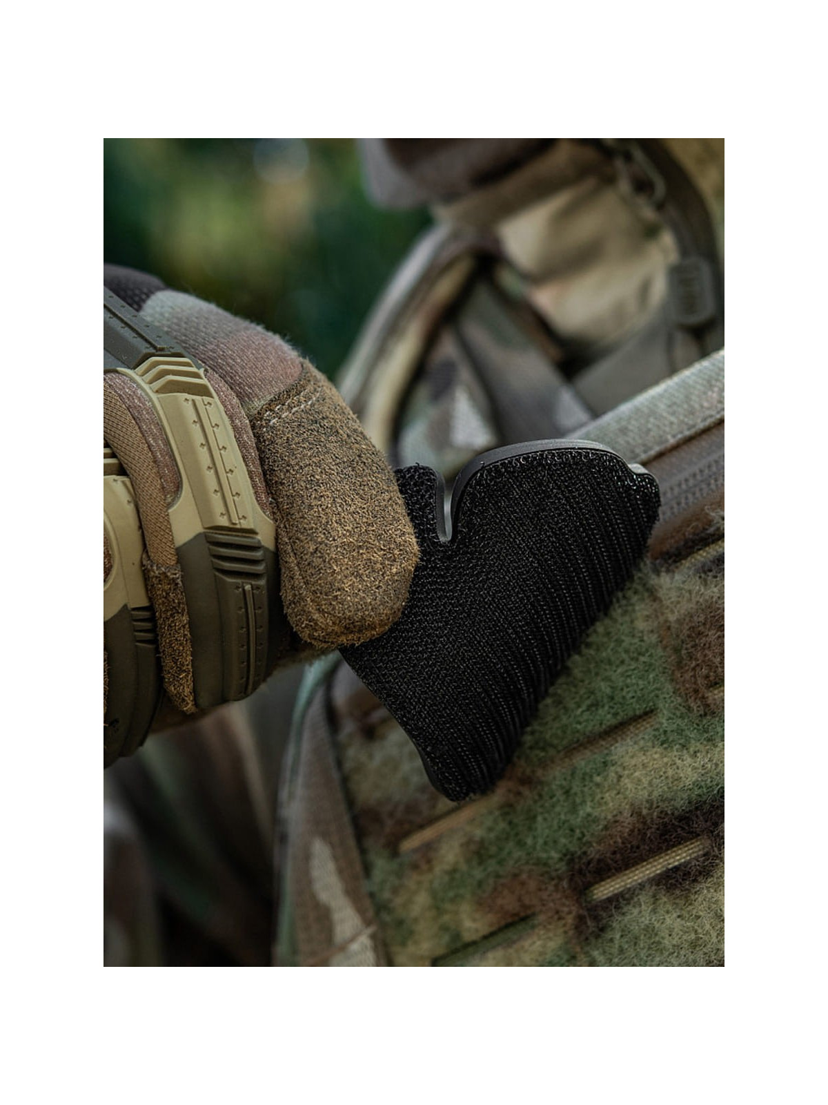 M-TAC Naszywka 3D Old Tiger PVC Biała