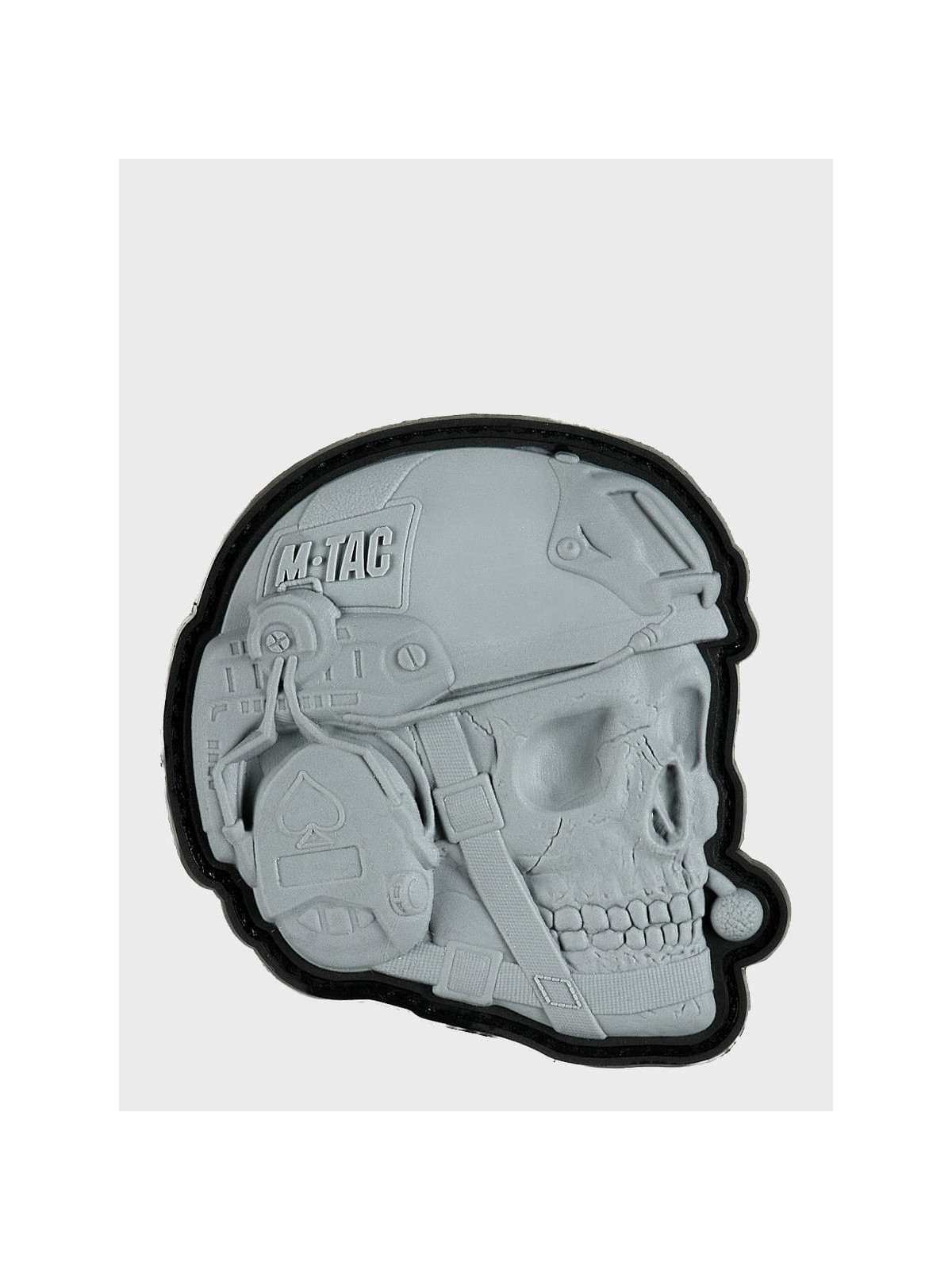 M-TAC NASZYWKA 3D OPERATOR PVC SZARA