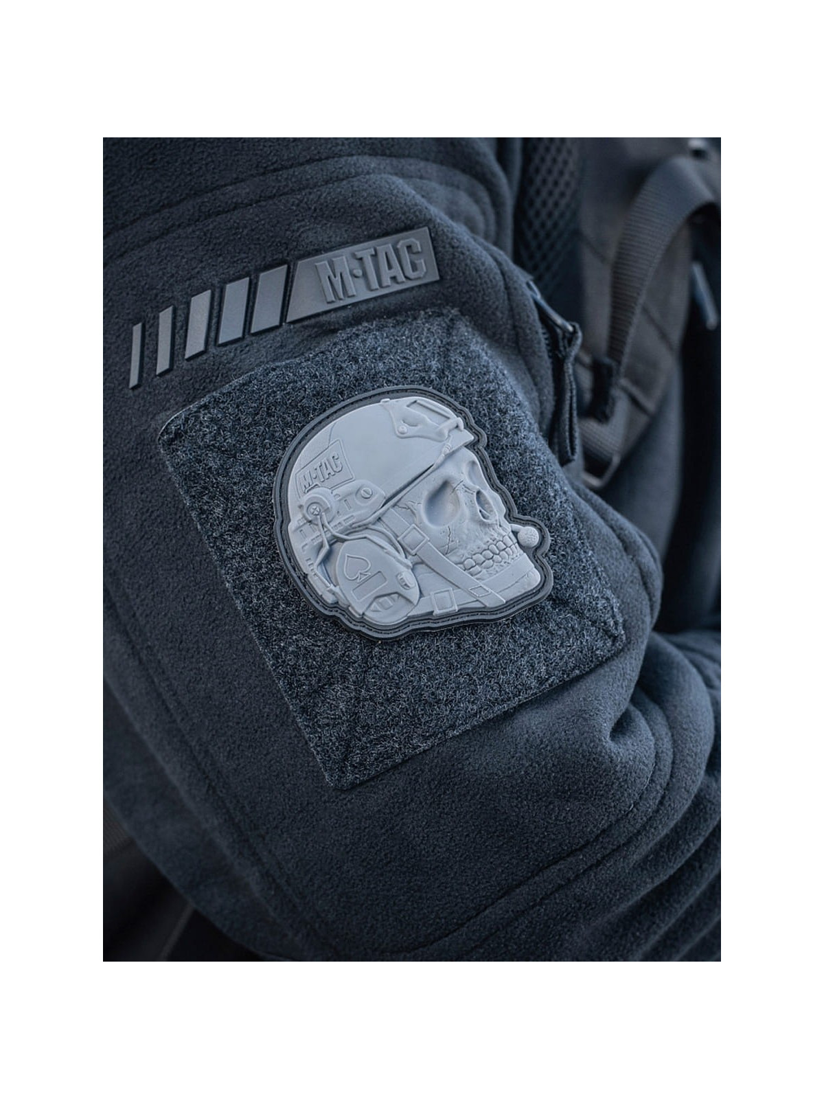 M-TAC NASZYWKA 3D OPERATOR PVC SZARA