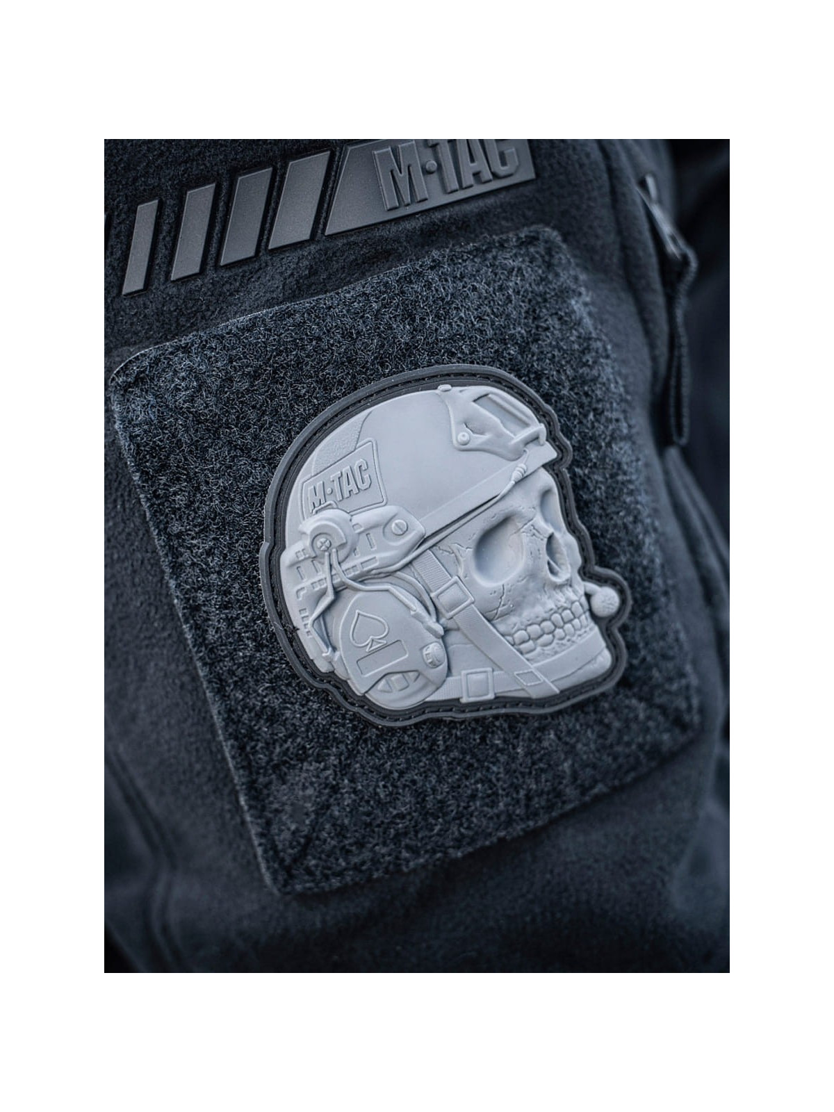M-TAC NASZYWKA 3D OPERATOR PVC SZARA