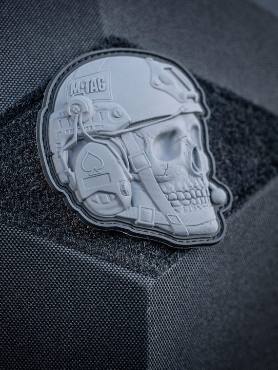 M-TAC NASZYWKA 3D OPERATOR PVC SZARA