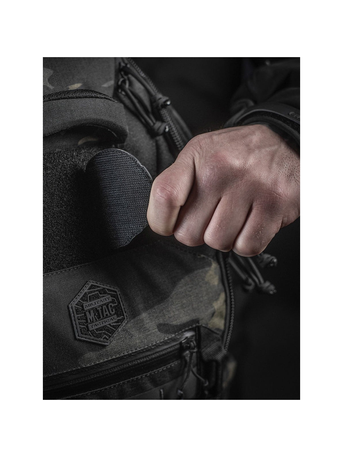 M-TAC NASZYWKA 3D OPERATOR PVC CZARNA