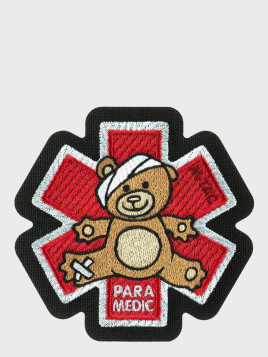 M-TAC Naszywka 3D Paramedic Miś Haftowana Brązowa