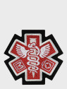 M-TAC NASZYWKA PARAMEDIC HAFTOWANA CZERWONA