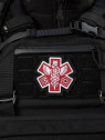 M-TAC NASZYWKA PARAMEDIC HAFTOWANA CZERWONA