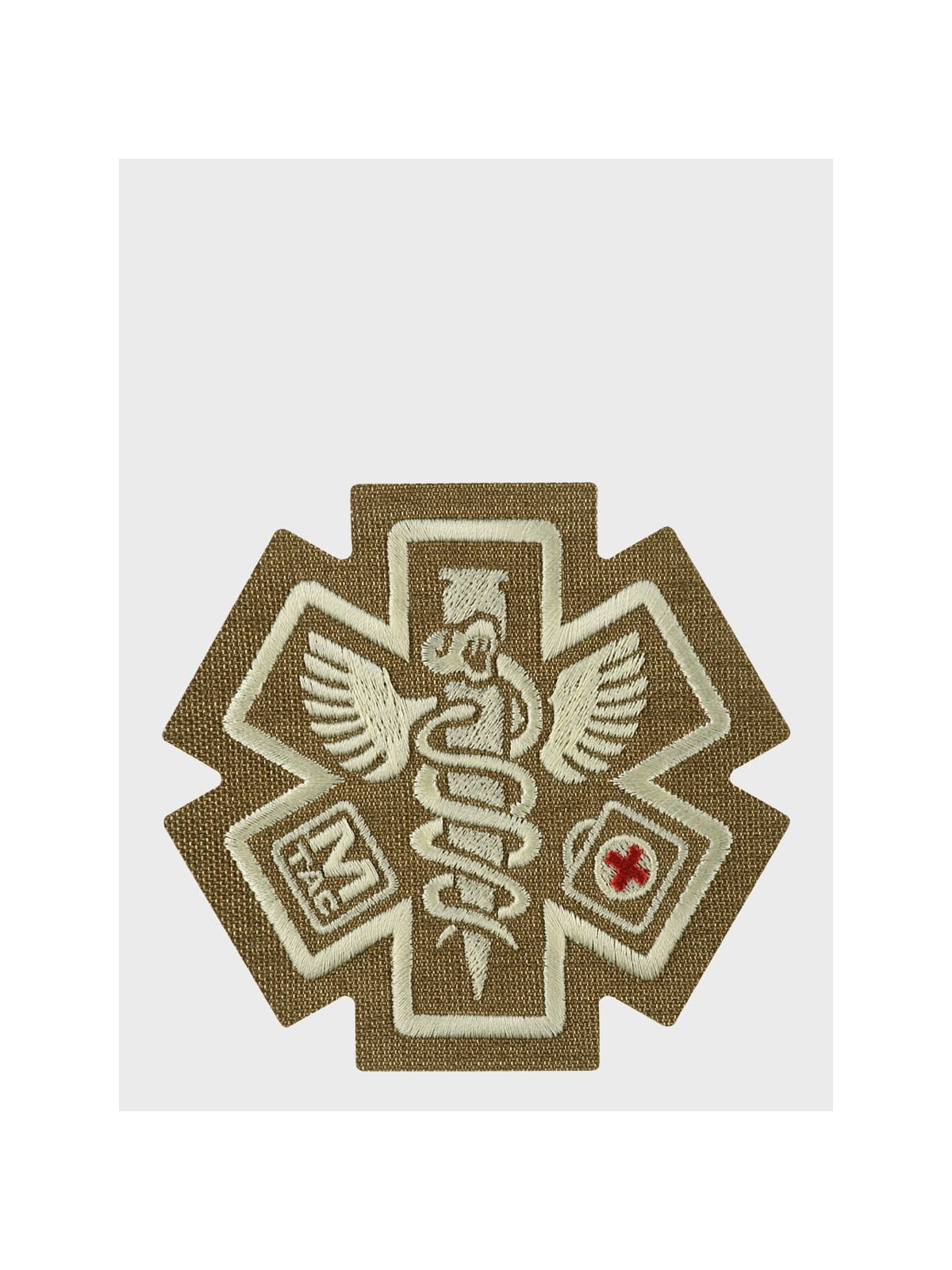 M-TAC NASZYWKA PARAMEDIC HAFTOWANA COYOTE