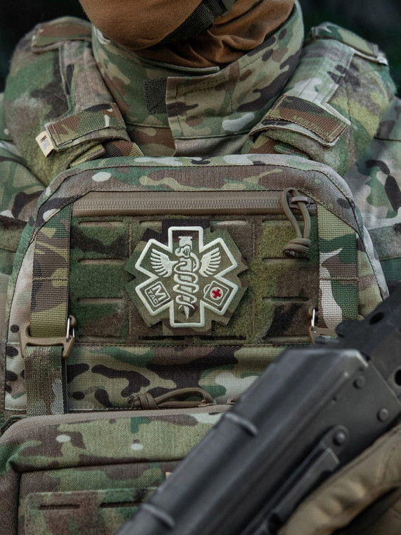 M-TAC NASZYWKA PARAMEDIC HAFTOWANA MULTICAM