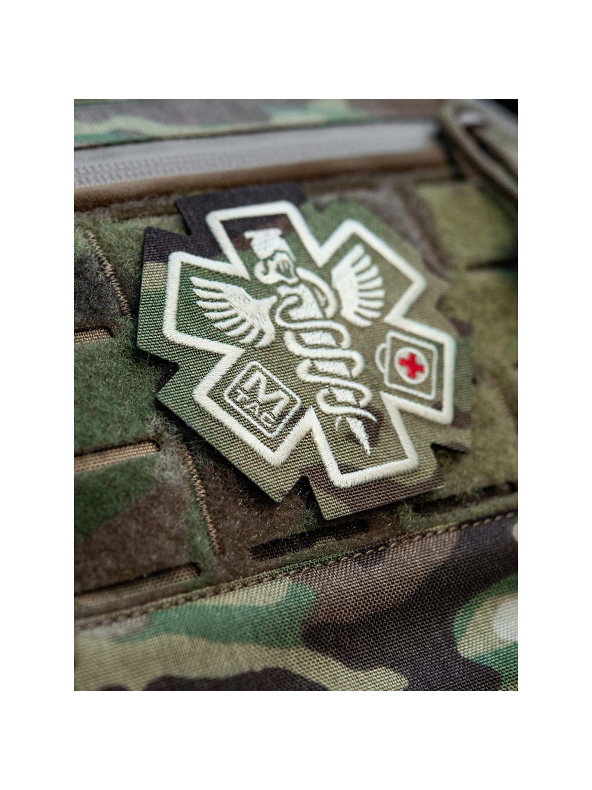 M-TAC NASZYWKA PARAMEDIC HAFTOWANA MULTICAM