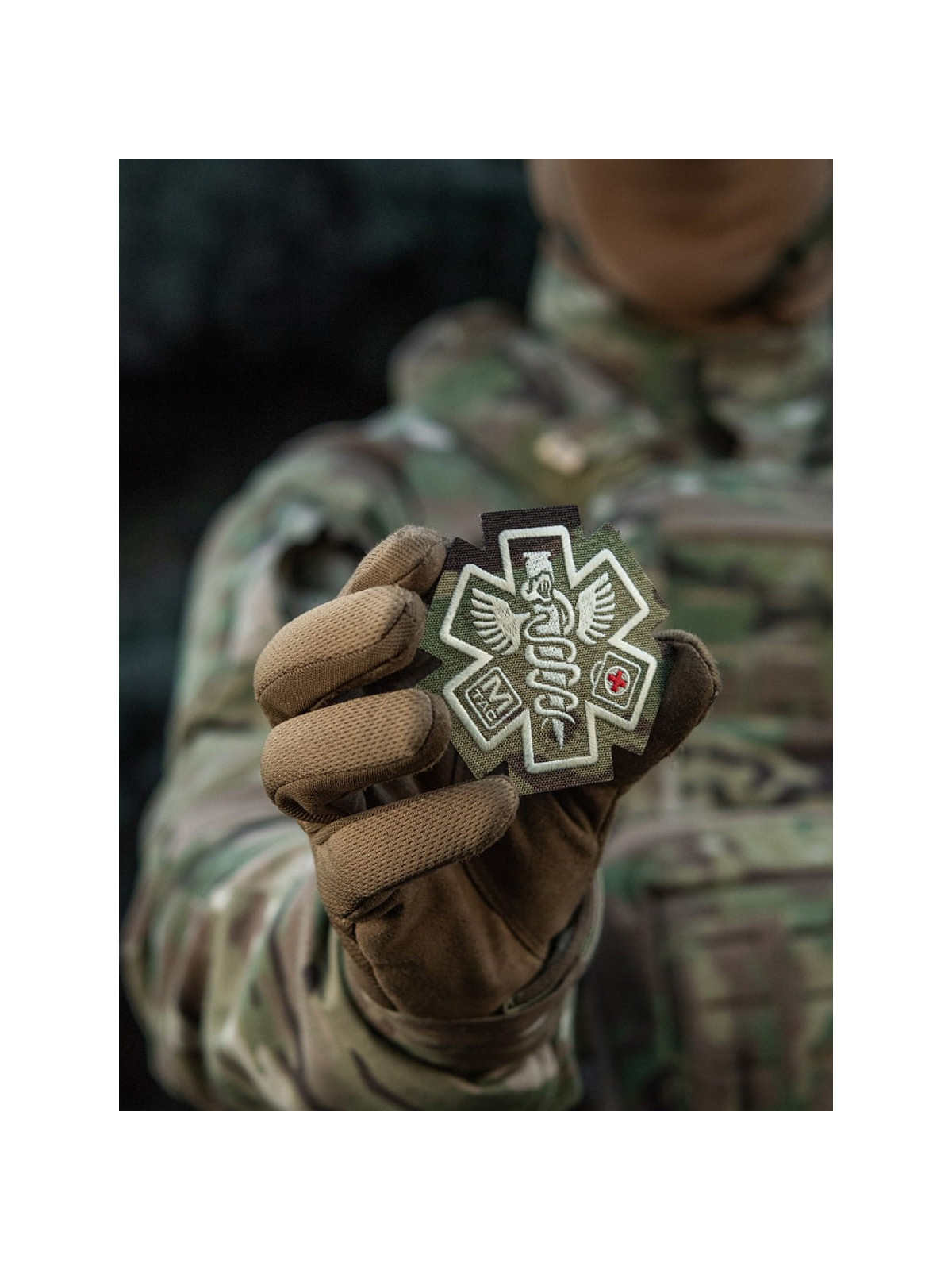 M-TAC NASZYWKA PARAMEDIC HAFTOWANA MULTICAM