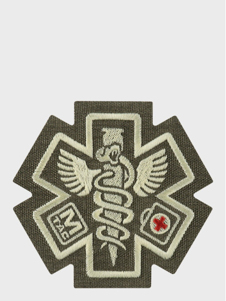 M-TAC NASZYWKA PARAMEDIC HAFTOWANA OLIWKOWA