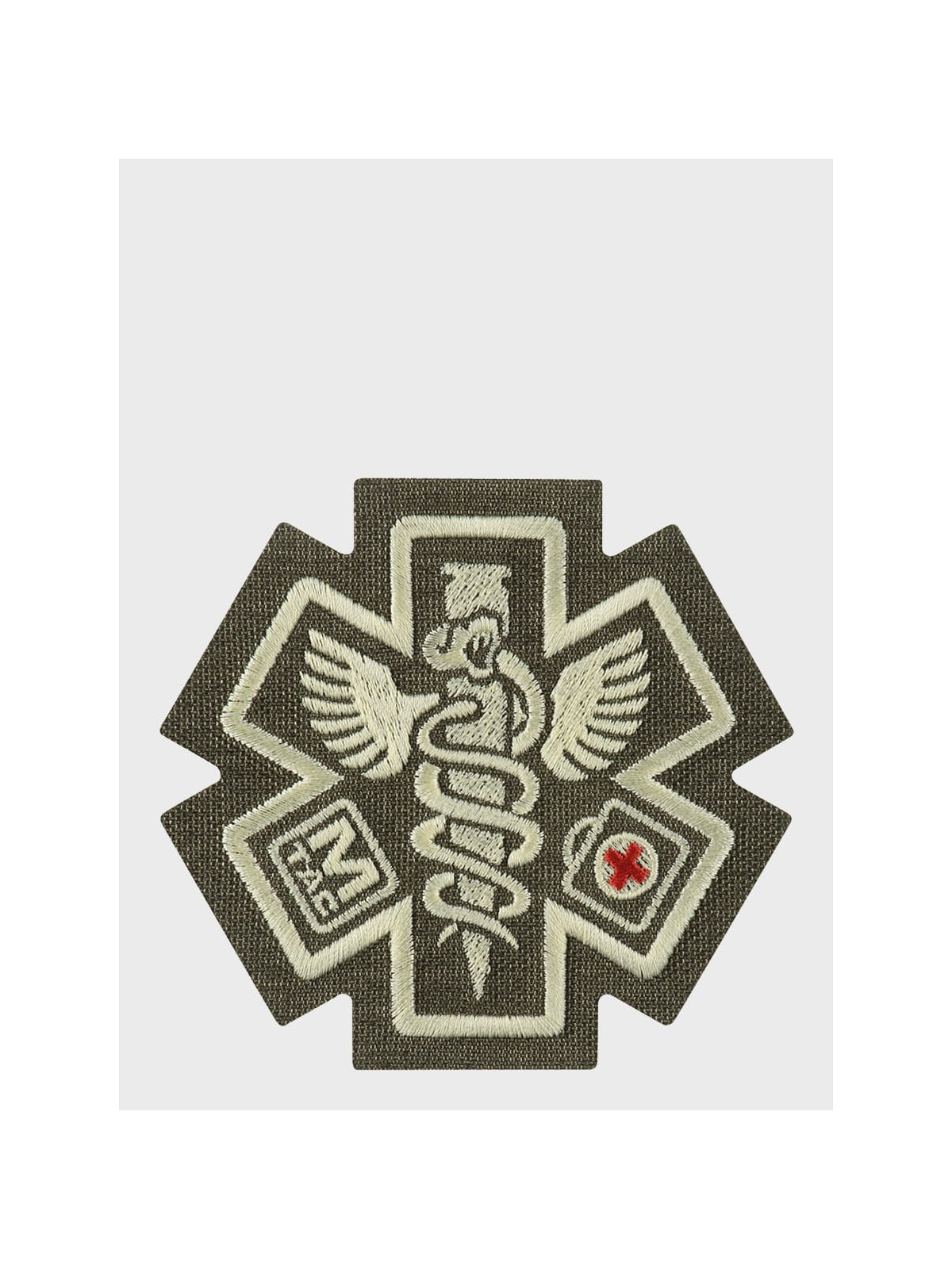 M-TAC NASZYWKA PARAMEDIC HAFTOWANA OLIWKOWA