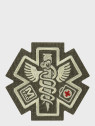 M-TAC NASZYWKA PARAMEDIC HAFTOWANA OLIWKOWA