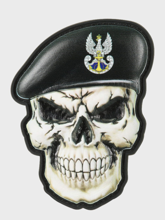 M-TAC NASZYWKA CZASZKA W BERECIE POLSKA MARYNARKA WOJENNA