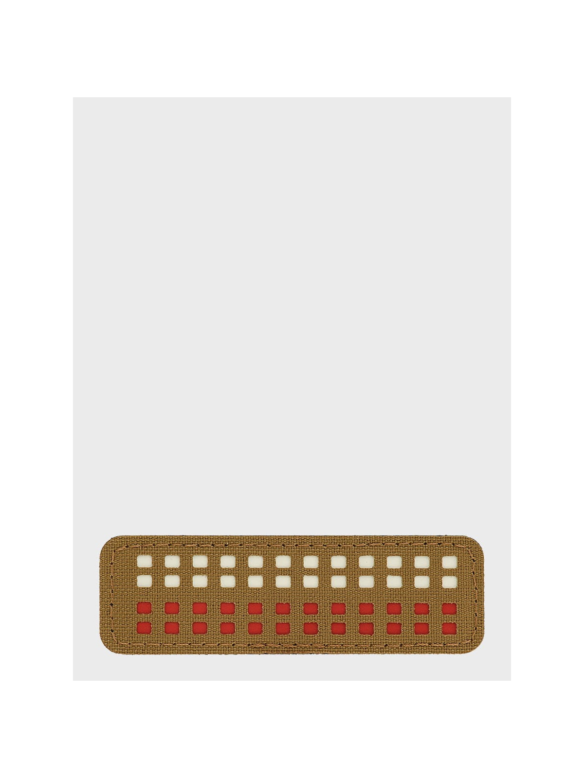 M-TAC Naszywka Flaga Polska Mini Kwadraty Laser Cut 25x80mm Coyote