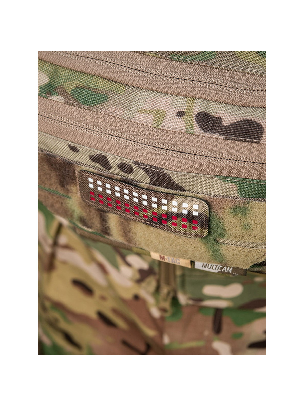 M-TAC Naszywka Flaga Polska Mini Kwadraty Laser Cut 25x80mm Multicam