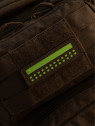 M-TAC Naszywka Flaga Polska Mini Kwadraty Laser Cut 25x80mm Coyote-Fluorescencyjny