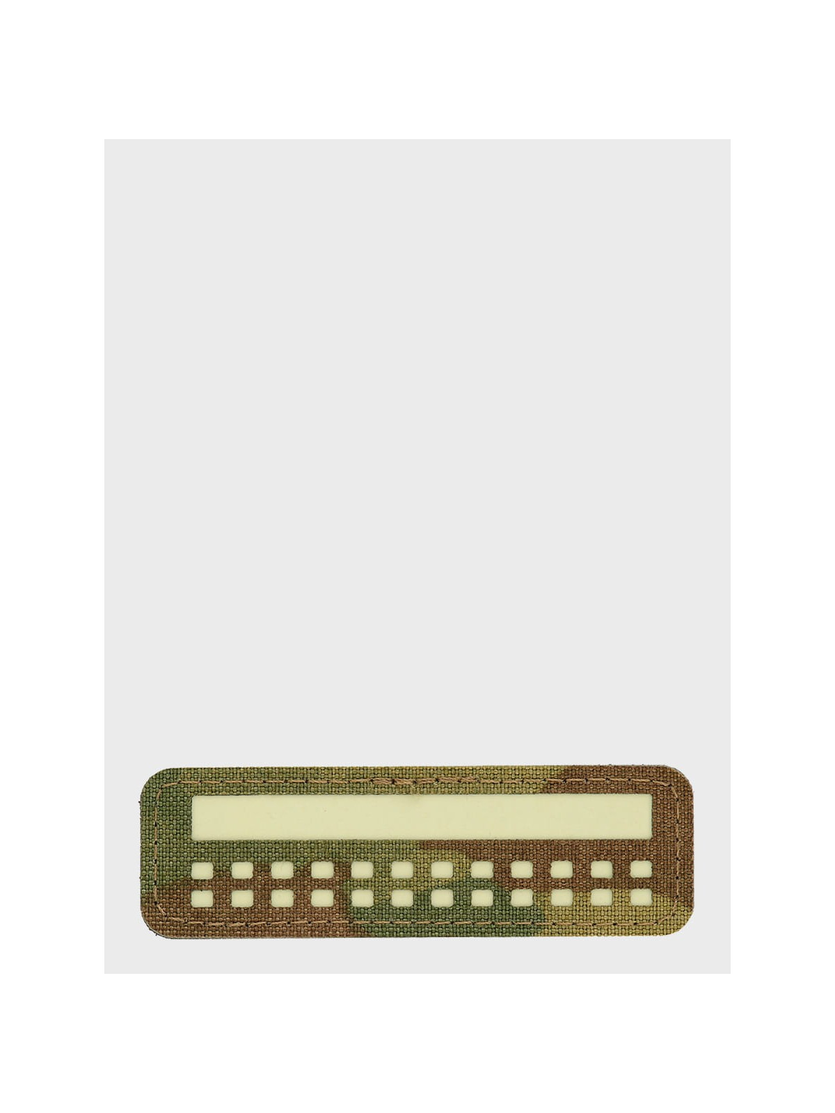 M-TAC Naszywka Flaga Polska Mini Kwadraty Laser Cut 25x80mm Multicam-Fluorescencyjny