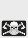 M-TAC NASZYWKA BEARDED SKULL 3D PVC CZARNO-BIAŁA