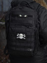 M-TAC NASZYWKA BEARDED SKULL 3D PVC CZARNO-BIAŁA