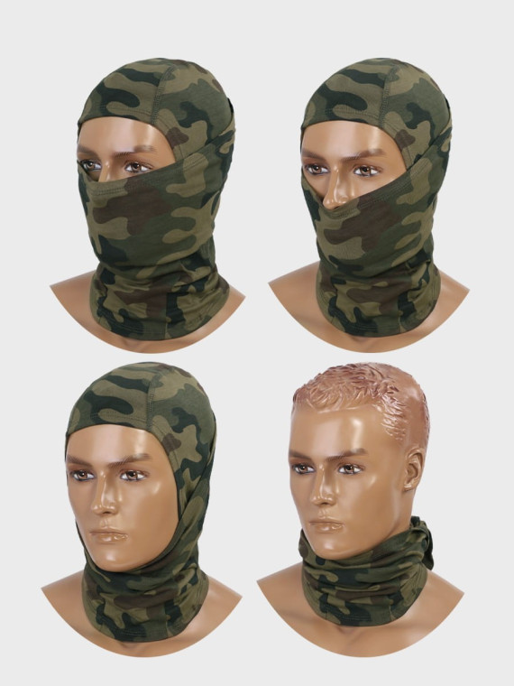 TEXAR Kominiarka Balaclava Ninja Taktyczna Wojskowa Wz.93 PL Camo