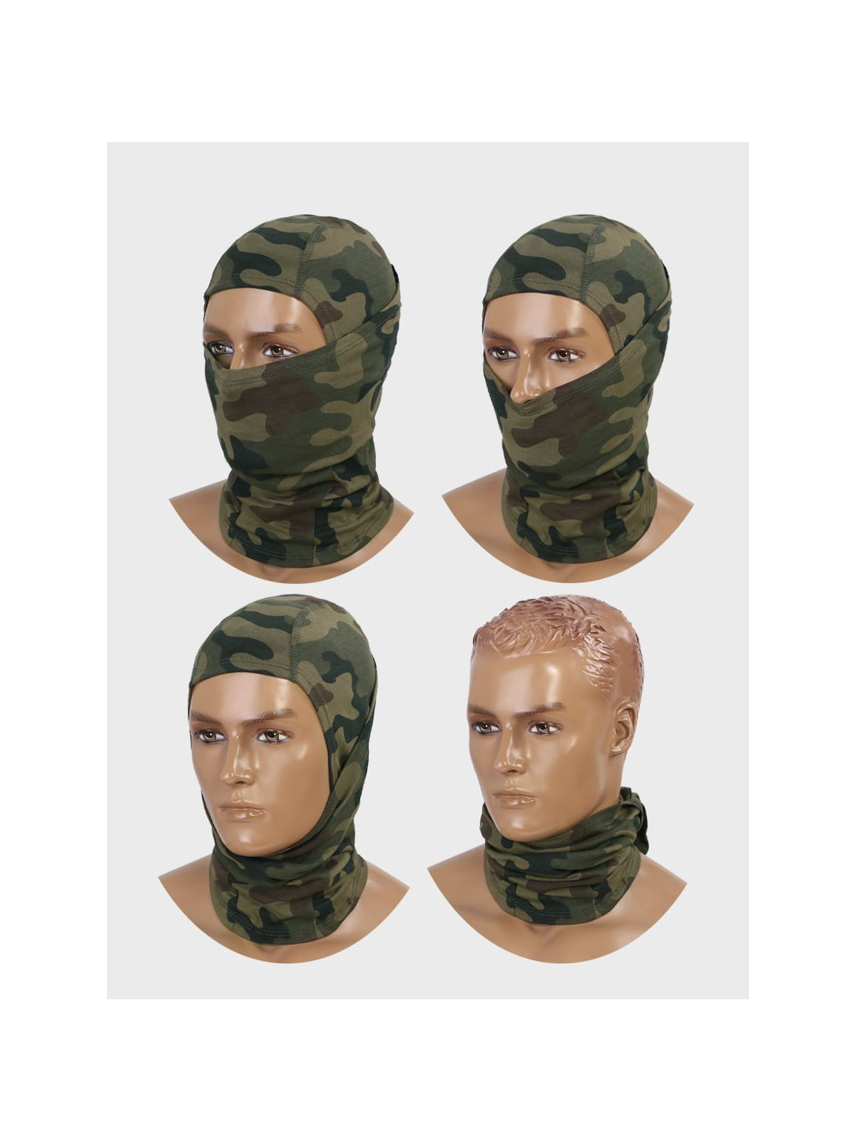 TEXAR Kominiarka Balaclava Ninja Taktyczna Wojskowa Wz.93 PL Camo