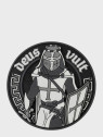 M-TAC Naszywka 3d Deus Vult PVC Czarno-Biała