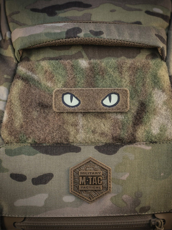 M-TAC NASZYWKA CAT EYES LASER CUT TYPE 2 MULTICAM FLUORESCENCYJNA