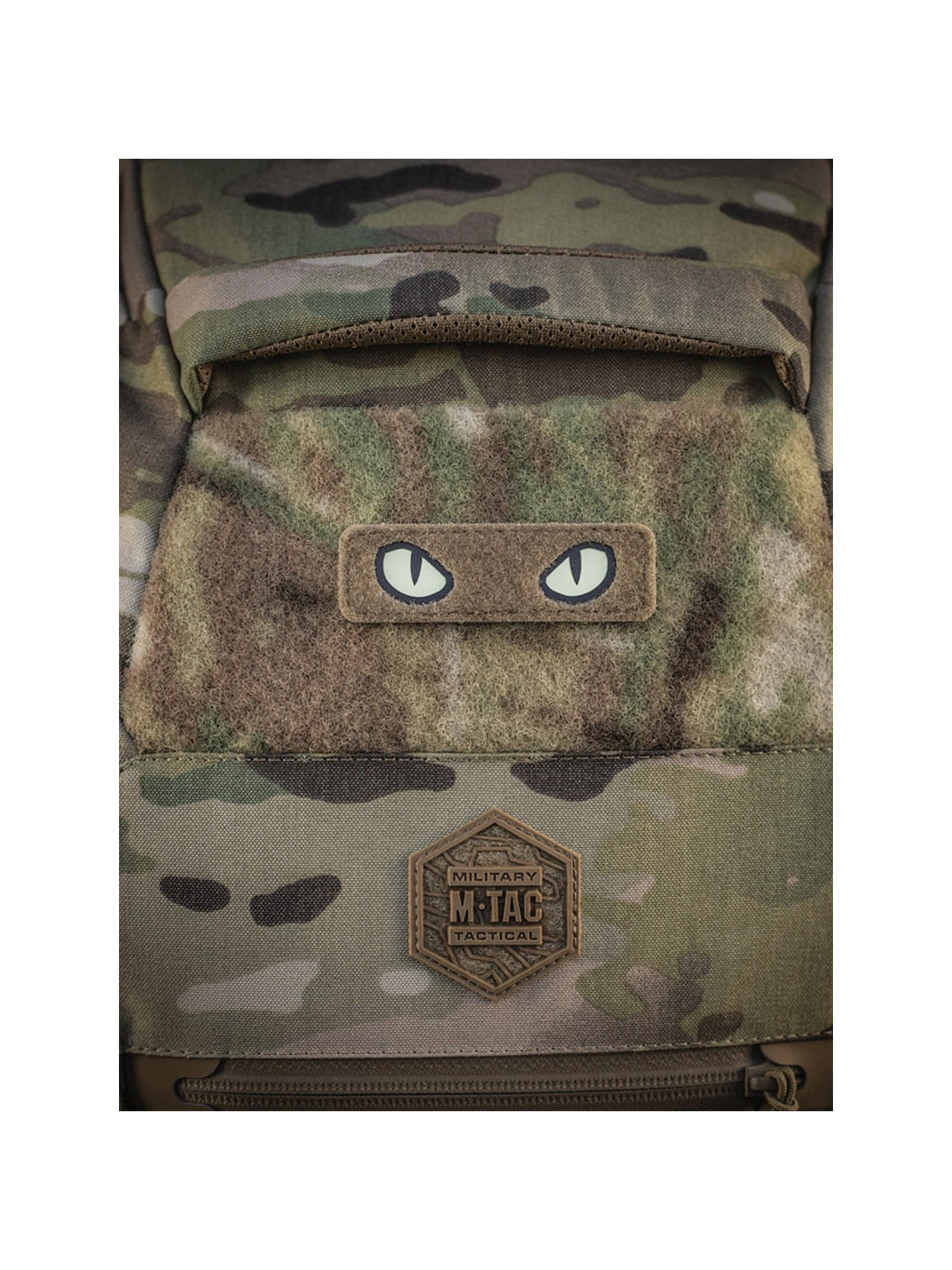M-TAC NASZYWKA CAT EYES LASER CUT TYPE 2 COYOTE FLUORESCENCYJNA