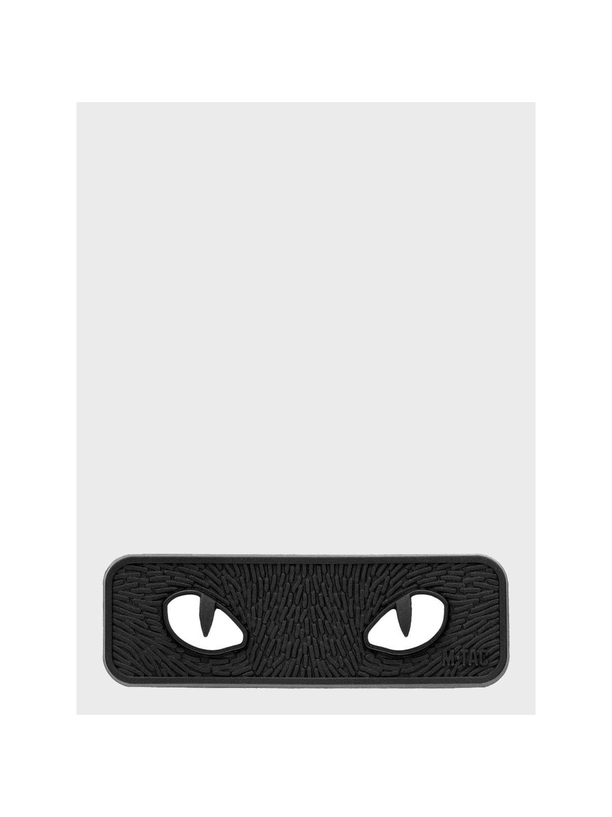 M-TAC NASZYWKA CAT EYES 3D PVC CZARNA FLUORESCENCYJNA