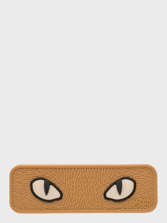 M-TAC NASZYWKA CAT EYES 3D PVC COYOTE FLUORESCENCYJNA
