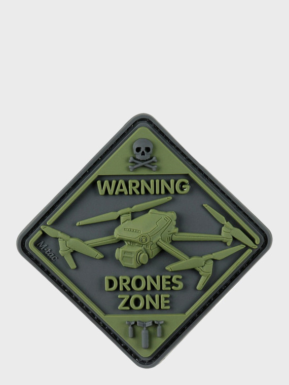 M-TAC NASZYWKA DRONE ZONE PVC OLIWKOWA