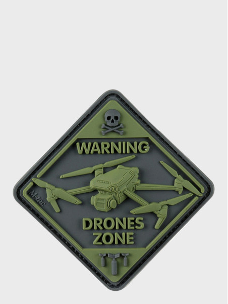 M-TAC NASZYWKA DRONE ZONE PVC OLIWKOWA