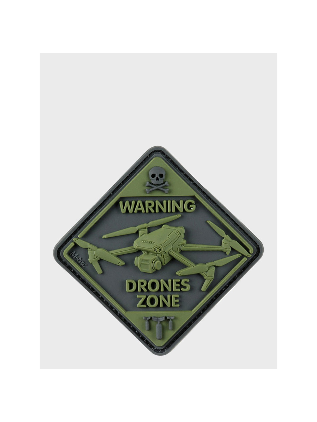 M-TAC NASZYWKA DRONE ZONE PVC OLIWKOWA
