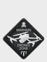M-TAC NASZYWKA DRONE ZONE PVC CZARNA